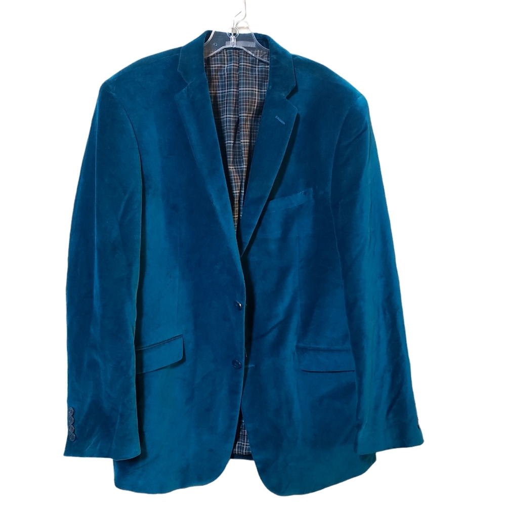 MADISON Men's Velvet Like Blazer 42L